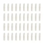 Archery Arrow Nocks 6.2mm 0.244", 40 Pack Insert Arrow Nock, White