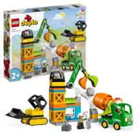 在飛比找momo購物網優惠-【LEGO 樂高】得寶系列 10990 工地(交通工具 幼兒