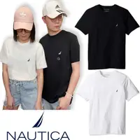 在飛比找蝦皮商城精選優惠-現貨 NAUTICA 風帆 男裝 純棉 短袖 素T 刺繡小L