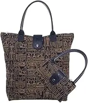Signare Tapestry Tote Bag, Foldable Design 18 different patterns (FOLD)
