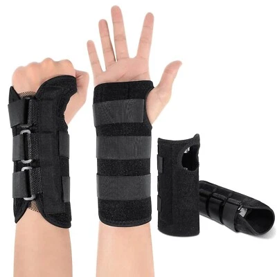 BracEasy Carpal Tunnel Black Right Wrist Brace NEW no Box