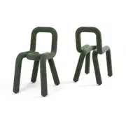 MIUZ BOLD Chair Lounge Chair Replica Designer Chair Modern Design Seat [Green]