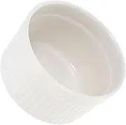 HOLIDYOYO Pc Ceramic Bakeware Set Ramekins Pudding Bowls Easy to Clean Safe for Ages Versatile Use
