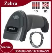 Zebra DS4608-SR7U2100AZW Handheld USB Wired 1D 2D Area-imaging Barcode Scanner