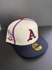 NEW ERA HAT FITTED 59FIFTY PHILADELPHIA ATHLETICS COOPERSTOWN HAT CLUB 7 5/8