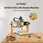 LUNYEE 3018 Pro Max CNC Router laser 2-in-1 Milling Cutting Machine All Metal