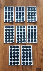 BRAND NEW 144 Pcs Spice Jar Labels, Preprinted Self-Adhesive Waterproof