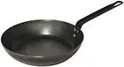 Pyrolux Industry Blue Steel Fry Pan/Skillet, 18 Cm, Black