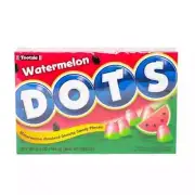 Tootsie WATERMELON DOTS 6.5 oz Fruit Flavored Gumdrops Gum Drops ** BB 1/2025 **