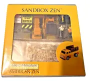 Construction Job site desk set Sandbox Zen Life in Miniature NEW