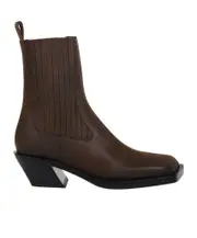Rear pull-ring short boots 35,37.5,36,37,38,39.5,40,41.5,36.5,42 BROWN