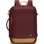 Pacsafe Go Anti-Theft Carryon 34L Backpack Garnet Red 35155