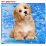 Summer Cooling Pet Water Bed Cushion Ice Pad Dog Sleeping Square Mat