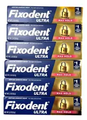 Fixodent ULTRA Denture CREAM 2.2oz ( 6 Pack )