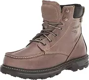 [Wolverine] Men's Forge Ultraspring Moc Toe Waterproof 6in Fashion Boot, Black, 8.5