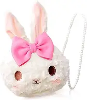 [JeVenis] Lolita Bunny Bags Kawaii Bunny Crossbody Bags Rabbit Plush Handbags