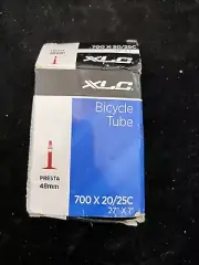 XLC Inner Tube 700 x 20/28c Cycling - Black