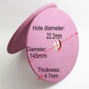 Ceramic Chain Saw Sharpener Disk Designed to Enhance Cutting Performance