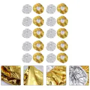20 Pcs Aluminum Foil Cap Miss Deep Conditioning Heated Hair Processing Caps