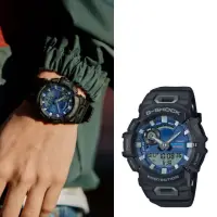 在飛比找momo購物網優惠-【CASIO 卡西歐】G-SHOCK藍芽運動功能雙顯錶(GB