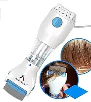 ASPENX newest V-Comb, V-Comb Head Lice Comb | Electric Head Lice Comb | Lice And Nits Removal Comb | V-Comb Vacuums Machine For Lice Removed, Lice Comb For Dog, V-Comb Lice Vacuum, Pack Of 1