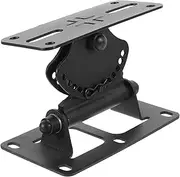TEHAUX Column Speaker Wall Mount Bracket Rotatable Stand for Bookshelf Speakers Sturdy Design for Surround Saving Wall Shelf