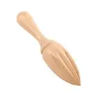 Press Wooden Manual Fruit Juicer Kitchen Tools Lemon Squeezer Citrus Reamer