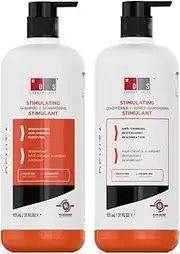 DS Labs Revita Shampoo and Conditioner Set - Hair Growth Shampoo and Conditioner, Hair Thickening Shampoo and Conditioner for Fine Hair, DHT Blocker for Women & Men, Packaging May Vary