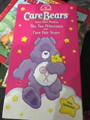 Care Bears" The Two Princesses and Care Fair Scare" (VHS) New VHS Tape