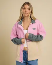 [Billabong] Billabong Women's Set The Wave Jacket Size XL XL Multicolor