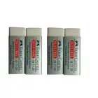 Pack of 4 Faber-Castell LARGE Eraser Dust Free Clean and Soft Erasing for ART...