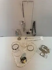 Costume Jewellery Bundle 12 Piece Set VK By Design Necklace Bangles Bracelet NEW