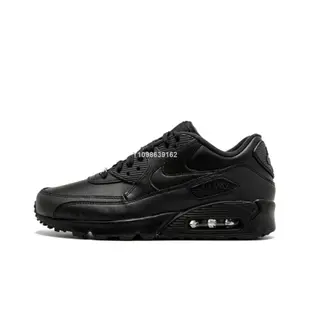 【代購】Nike Air Max 90 Leather Black 全黑 黑 慢跑鞋 男女款 302519-001