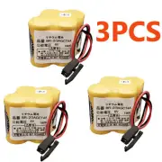 3x 6V 4400mAh BR-2/3AGCT4A Battery BR2/3AG BR2/3AGCT4A for FANUC A98L-0031-0025
