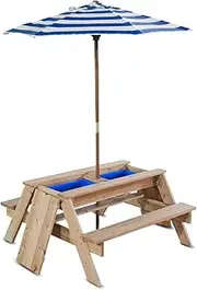 Lifespan Kids Sunrise Sand & Water Table with Umbrella