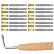 Lea String Set Harp Pin Nails Lyre Tuner Lever Zither Tuning Wrench