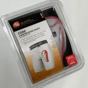 Shock Doctor Boys L Core White Compression Short with Bioflex cup