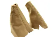 Manual & Brake Boot Leather Synthetic for Discovery 200 300 TDI TD5 95-04 Beige