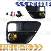 Cobra Tek For 2015-2016 Subaru STi WRX Yellow Lens Chrome Housing Fog Light Lamp (for: Subaru)