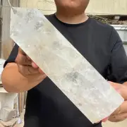 5.73lb Large Natural White Quartz Crystal Tower Point Specimen Healing