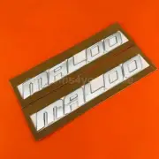 VY VZ HSV Maloo Chrome Side Skirt Badges