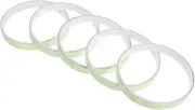BIUDECO 5 Rolls Glow Dark Tape Fluorescent Safety Tape for Stairs and Floors Slip Stickers for Enhanced Visibility in Dark Environments for Schools and Hospitals