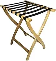 Guest Room Luggage Rack, Folding Suitcase Stand Luggage Rack Luggage Rack, Solid Wood Folding Luggage Rack, Hotel Room Rack, Bedroom Household Bedside Clothes Rack