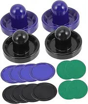 Totority 1 Set Air Hockey Game Parts Plastic Pushers for Tabletop Play Includes Pushers Accessories for Hockey Tables