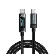 ESSAGER ES-X47 5A 240W Type-C to Type-C Cable Fast Charging Data Transmission Tinned Copper Core Line 1M/2M Long for iPh