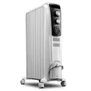 De'Longhi 1500W Dragon 4 Oil Column Heater With Timer TRD41500MT