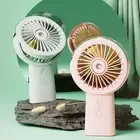 Compact Fan Instant Portable Rechargeable Misting with 3-speed Settings