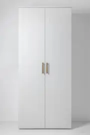 Stockholm Universal Storage Cupboard - Vj Panel - Deco Gold Handle