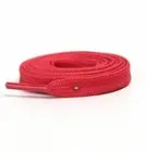 Rose Red Flat Replacement Shoe Laces Strings Work Casual Boot Sneakers #5001