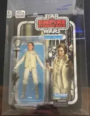 Star Wars Empire Strikes Back 40th Anniversary 6" Princes Leia Hoth (w/protector